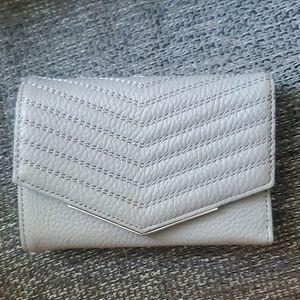 NWT Ted Baker Gray Leather Wallet